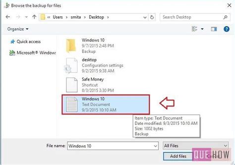 Unlike with file history, however, restoring your data does involve a bit of work. How to Restore Deleted Files in Windows 10 - Quehow