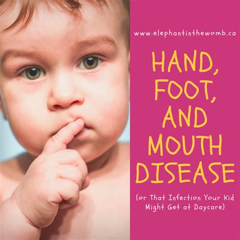 Hand Foot And Mouth Or That Infection Your Kid Might Get At Daycare