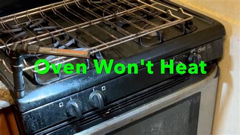 Frigidaire Gas Range Igniter Replacement Oven Won T Heat Up Youtube