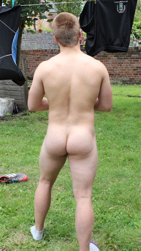 Man Naked Butt