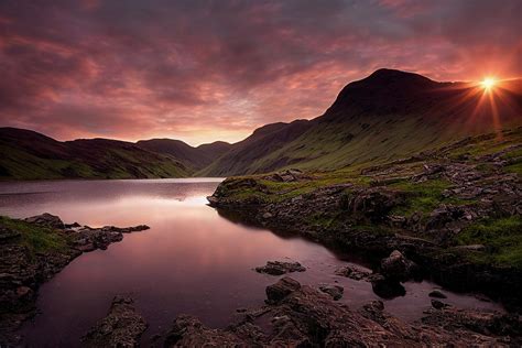 Lake District Sunset Photograph By Tim Hill Fine Art America