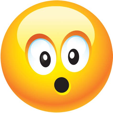 Emoji Emote Emoticon Emoticons Shocked Icon Free Download Images And