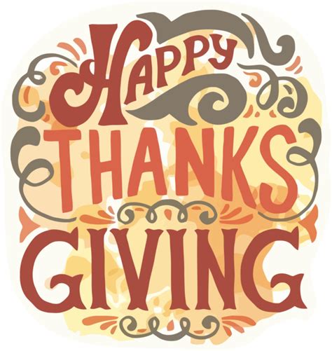 Thanksgiving Font Text Logo for Happy Thanksgiving for Thanksgiving - 3720x3936