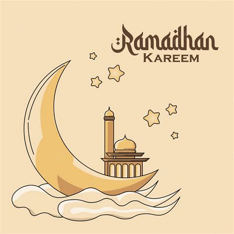 Premium Vector Ornamen Ramadhan