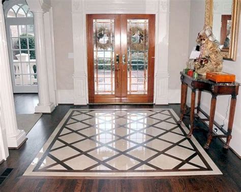 15 Creative Combinations Hardwood And Marble For Gorgeous Floor Foyer