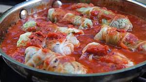 Cabbage, Rolls, In, Tomato-herb, Sauce