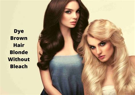 How To Dye Brown Hair Blonde Without Using Bleach 3 Simple Hair Coloring Tricks Hair