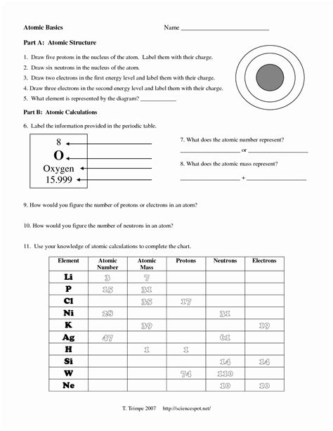 50 Atomic Structure Review Worksheet Chessmuseum Template Library Vrogue