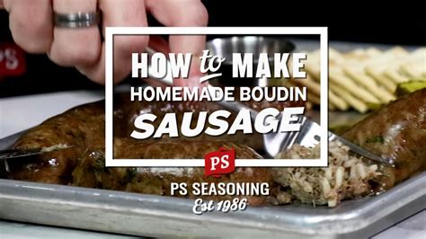 Homemade Cajun Boudin Sausage How To Make Boudin Recipe Youtube