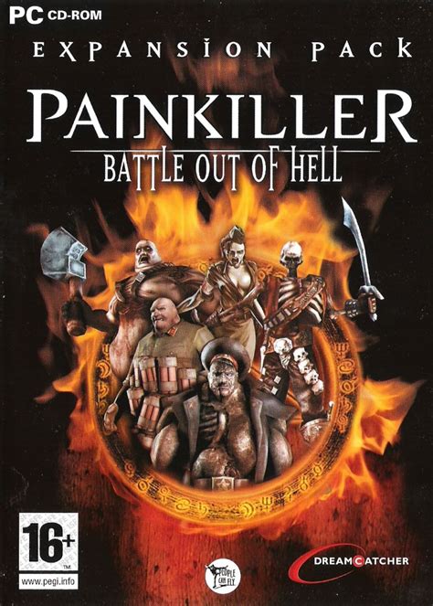 Painkiller Battle Out Of Hell 2004 Windows Box Cover Art Mobygames