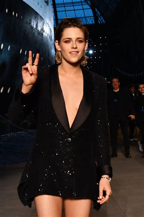 Kristen Stewart Arrives At The Chanel Cruise 2019 Runway Show