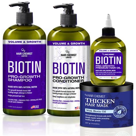 Hair Chemist Biotin Pro Growth Hair Care Biotin Hair Treatments Hair