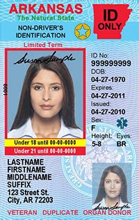 Due to security reasons, driver if you complete california real id checklist, it is time to see the differences between your current driver's license and real id. Arkansas Voluntary Enhanced Security DL or ID | Department ...