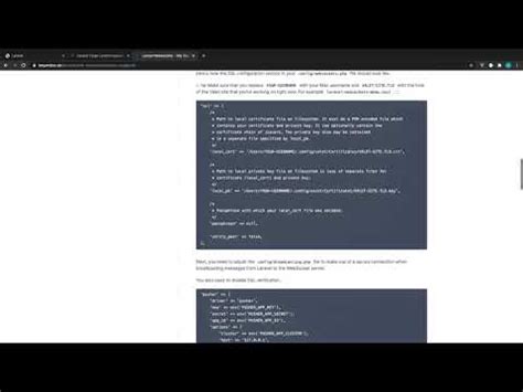 Laravel Websockets On Forge Nginx Reverse Proxy Youtube