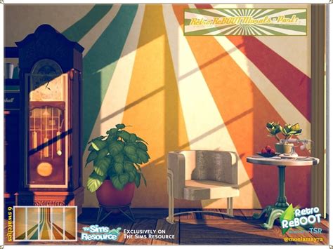 The Sims Resource Retro Reboot Murals Part 1