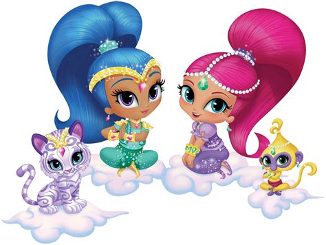 Shimmer And Shine Png Images Cartoon Animations Free Download Free