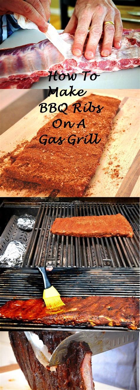 Wait, bbq ribs made with. How to Make BBQ Ribs on a Gas Grill | Grilled bbq ribs ...