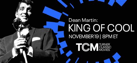 Dean Martin King Of Cool—broadcast Premiere On Tcm Classic Couple