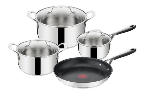 Jamie Oliver By Tefal Kitchen Essential Stainless Steel 7 Piece Set