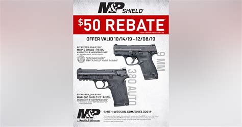 Smith And Wesson Shield Rebate 2023