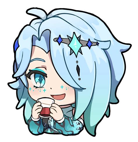 Aurora's genshin OC sticker! Genshin Impact | HoYoLAB