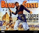 GARY COOPER POSTER BEAU GESTE (1939 Stock Photo - Alamy