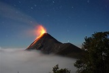 Der Vulkan Fuego Foto & Bild | world, nacht, nachtaufnahme Bilder auf ...