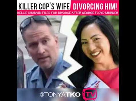 The former minneapolis police officer derek chauvin was found guilty of murder and manslaughter charges in the death of. Killer Cop's Wife Files For Divorce! Derrick Chauvin's / Kellie Chauvin - YouTube
