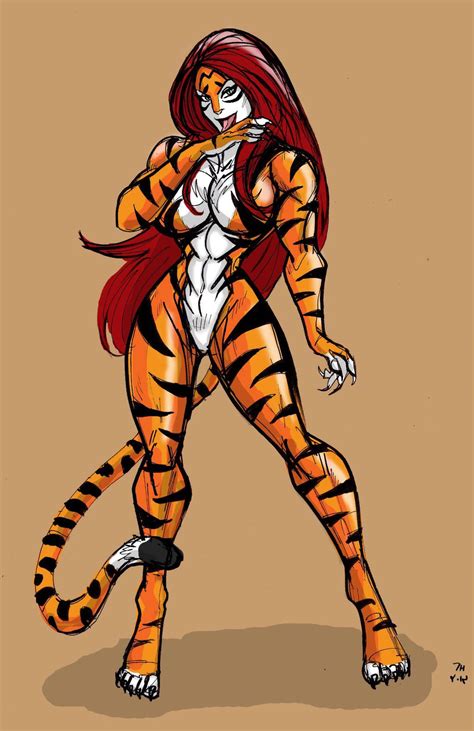 Tigra By Johnnyharadrim On Deviantart Tigra Marvel Black Cat Marvel