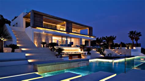 Spectacular Spanish Luxury Contemporary Modern Villa Ibiza Balearic
