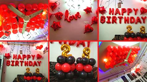 How to plan a surprise birthday party? Surprise Birthday Party Decoration for Husband at Home ...
