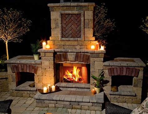 Outside Fireplace Outdoor Wood Burning Fireplace Outdoor Fireplace
