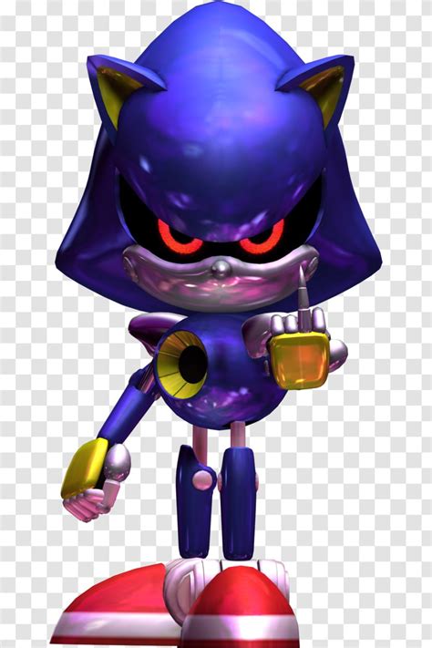 Sonic Cd The Hedgehog 2 Metal Generations Purple Transparent Png