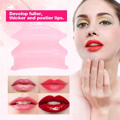 Jessie Saxton Lip Plumper Device Tool Soft Silicone Full Lips Enhancer