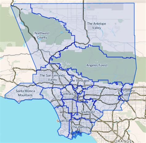 Filemapping La Boundaries Of The Los Angeles Timespng