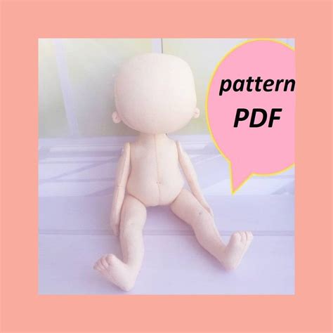 pattern dolldoll patterntextile dollcloth dollpatterndoll etsy doll patterns free sewing