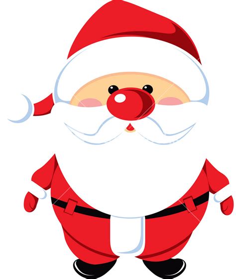 Vector Santa Claus Royalty Free Stock Image Storyblocks