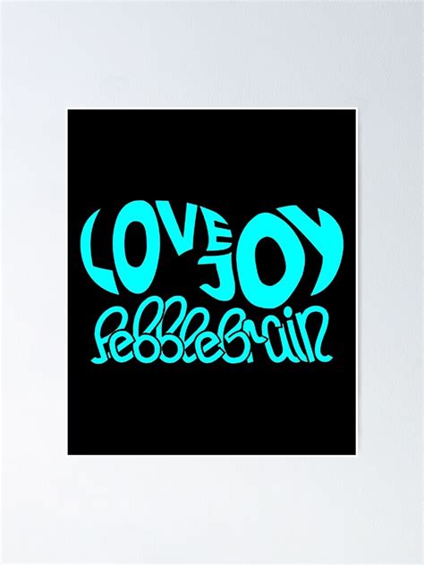 Pebble Brain Lovejoy Poster For Sale By Walcame Redbubble