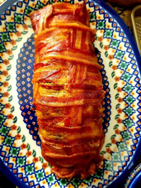 With just three ingredients, this easy bacon recipe will quickly become a wrap pork with bacon slices, and secure with wooden picks. Bacon Wrapped Adobo Pork Loin Roast