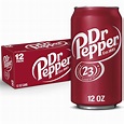Dr Pepper Soda, 12 fl oz cans, 12 pack - Walmart.com