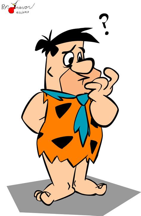Fred Flintstone Thinks By Rovertarthead On Deviantart