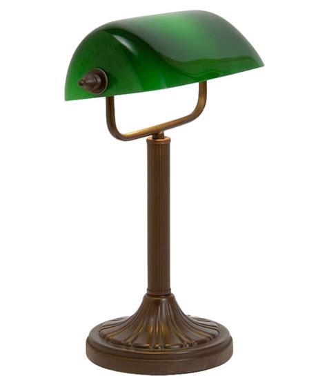 We recommend you also check out our posts on antique bankers lamps and amber bankers lamps. Bankers Lamp with Green Glass Shade