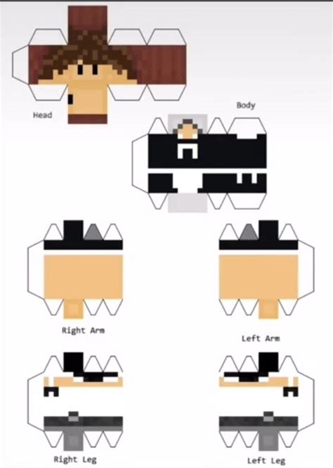Papercraft Papercraft Minecraft Skins Youtubers Porn Sex Picture