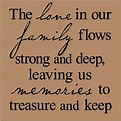 Inspirational Quotes About Family Memories. QuotesGram