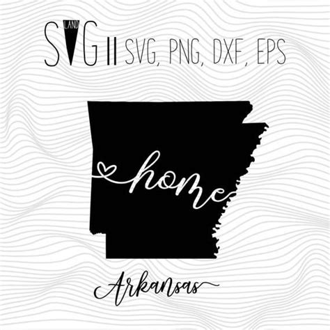 Arkansas Home Svg State Svg Font Svg Files For Silhouette | Silhouette shirt, Silhouette, Cricut