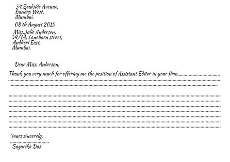 There are set places to put addresses and the date. Difference Between Formal and Informal Letter