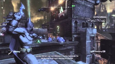 Including the rocksteady trilogy, arkham origins and all … Batman: Arkham City - Riddler Trophies #1-4 - YouTube