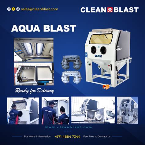 Aqua Blast Wet Blasting For Medium To Large Components Clean Blast