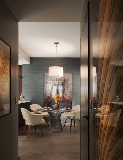 Eclectic Manhattan Apartment Elms Interior Design Boston Ma