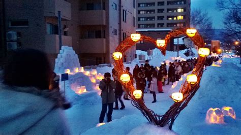 The Otaru Snow Light Path Festival In Photos